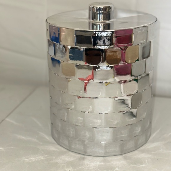 Ice Bucket with Tong And Cover Disco Party Beverage Grinds Cooling - Picture 1 of 8